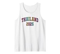 Lindo THAILAND 2025 Vacay Surf Vacation Matching Cousins Camiseta sin Mangas