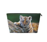 Lindo Tigre, Bolsa de artículos de tocador Bolsa de Maquillaje Bolsa de cosméticos Bolsa de artículos de tocador de Viaje portátil