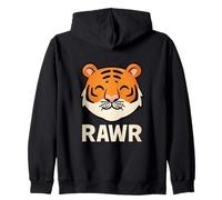Lindo Tigre Kawaii Tiger RAWR para niños Sudadera con Capucha