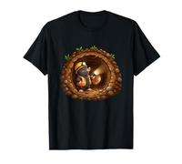 Lindo Topo minero en túnel subterráneo de la Tierra Camiseta