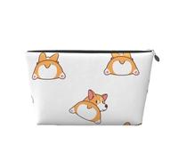 Lindo Trasero de Corgi, Bolsa de artículos de tocador Bolsa de Maquillaje Bolsa de cosméticos Bolsa de artículos de tocador de Viaje portátil
