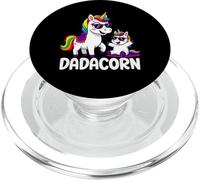 Lindo Unicornio de Dadacorn para papá e Hijo, el Mejor papá para el Día del Padre PopSockets PopGrip para MagSafe