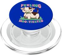 Lindo Vaca Sentirse Humor Animal Divertido Mo-tivado PopSockets PopGrip para MagSafe