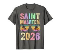 Lindo Viaje a Saint Maarten 2026, natación, Vacaciones a Juego con su Mejor Amiga mamá Camiseta