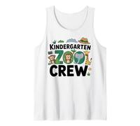 Lindo viaje de campo de safari de Kindergarten Zoo Crew Camiseta sin Mangas