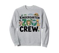 Lindo viaje de campo de safari de Kindergarten Zoo Crew Sudadera