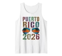 Lindo Viaje de natación de Vacaciones Puerto Rico 2026 a Juego BFF Camiseta sin Mangas