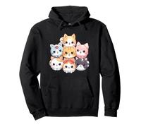 Lindo y Adorable Pijama de Gatito para niños Que aman a los Gatos Sudadera con Capucha
