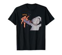 Lindo y Atrevido Gato Actitud Divertido Estilo Anime, Gatos de Amor Camiseta