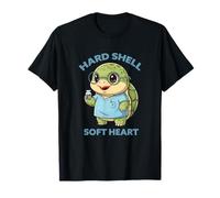 Lindo y Divertido Juego de Palabras de Tortuga de Enfermera Kawaii con Forma de corazón Suave Camiseta