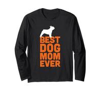 Lindo y genial bulldog francés/Frenchie, la mejor mamá de perro de la historia Manga Larga