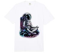 Lindo Yoga Astronauta Bienestar Tai Chi Meditación Zen Mi Espacio Comfort Colors Adult Heavyweight T-Shirt