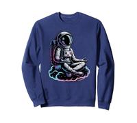 Lindo Yoga Astronauta Bienestar Tai Chi Meditación Zen XiGong Sudadera
