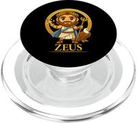 Lindo Zeus Grecia Mitología Griega Dios Chibi PopSockets PopGrip para MagSafe