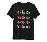 Lindo Zodiaco Animales Lindo Kawaii Año Nuevo Chino Camiseta Premium