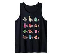 Lindo Zodiaco Animales Lindo Kawaii Año Nuevo Chino Camiseta sin Mangas