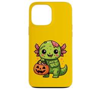 Lindo Zombi Axolotl Halloween Squad Kawaii Undead Salamander Carcasa para iPhone 13 Pro MAX