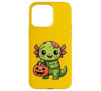 Lindo Zombi Axolotl Halloween Squad Kawaii Undead Salamander Carcasa para iPhone 15 Pro MAX