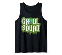 Lindo Zombi de Ghoul Squad Halloween Crew Camiseta sin Mangas