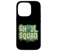 Lindo Zombi de Ghoul Squad Halloween Crew Carcasa para iPhone 14 Pro
