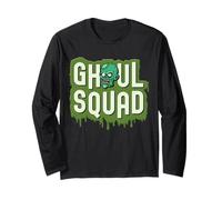 Lindo Zombi de Ghoul Squad Halloween Crew Manga Larga