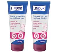 Lindor Crema Protectora Skin Óxido de Zinc 2x200 ml