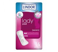 Lindor Lady Pad mini 1.5 Gotas 28 Unidades - Incontinencia