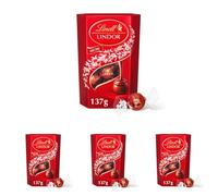 LINDOR LECHE CORNET 137g TB (Paquete de 4)