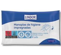 Lindor Manopla Dermo Protectora 8 uds