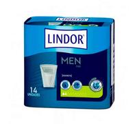 Lindor Men Pad Normal 14 Unidades - Incontinencia Masculina Muy Leve