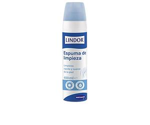 Lindor Skin Espuma de Limpieza, Espuma Limpiadora Compatible con los Mecanismos de Protección Propios de la Piel, Contiene Creatina, pH Neutro, 400 ml