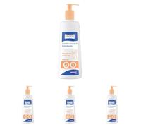 Lindor Skin Loción Corporal, para Piel Irritada y Muy Seca, Emulsión Agua en Aceite, con Dosificador, 500 ml (Paquete de 4)