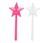 Lindos agitadores de sal y pimientos, 2 piezas de sal y peppers Shaker Magic Fairy Star para Halloween Christmas Kitchen (Agujero individual)