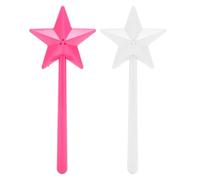 Lindos agitadores de sal y pimientos, 2 piezas de sal y peppers Shaker Magic Fairy Star para Halloween Christmas Kitchen (Tres hoyos (espacio de orificio: 78 mm / 3.07in)