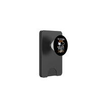 Lindos amantes de los gatos de Halloween: es divertido, soy realmente una mamá y un papá de gatos PopSockets PopWallet para MagSafe