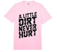 Lindos Amigos de Motocross Little Dirt Never Hurt Mud Run Squad Comfort Colors Adult Heavyweight T-Shirt