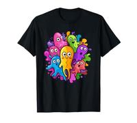 Lindos Amigos Monstruos Divertidos de Kawaii Splash Creatures Camiseta