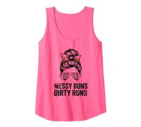 Lindos Bollos desordenados y sucios, Carreras sucias, Mudder Buddies, Mudding Squad Camiseta sin Mangas