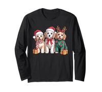 Lindos Cachorros navideños de Invierno para Perros Manga Larga