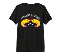 Lindos Camarones Raros ES Bugs Funny Tattoo Meme Kawaii Camarones Camiseta Premium