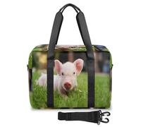 Lindos cerdos - Bolsas de viaje de animales para mujeres, hombres, niñas y niños, bolsa de fin de semana, bolsa de viaje de 32 L, bolsa grande para viajes, deportes, gimnasio, color, Big, Organizador