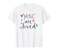 Lindos corazones de pasta dibujados a mano You Are Loved Camiseta