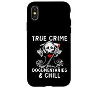 Lindos documentales de crímenes Reales y Amantes de Casos fríos Carcasa para iPhone X/XS
