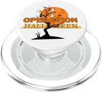 Lindos Fantasmas, murciélagos, Gatos, árboles de Caramelo, operación de Luna Llena, Halloween PopSockets PopGrip para MagSafe