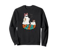 Lindos Fantasmas paseando a su Perro Fantasma Sudadera