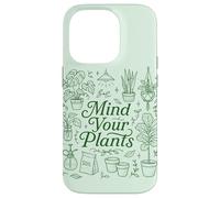 Lindos garabatos, Amante de los jardineros, cuida Tus Plantas Carcasa para iPhone 14 Pro