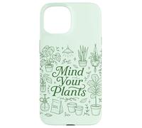 Lindos garabatos, Amante de los jardineros, cuida Tus Plantas Carcasa para iPhone 15