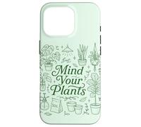 Lindos garabatos, Amante de los jardineros, cuida Tus Plantas Carcasa para iPhone 16 Pro