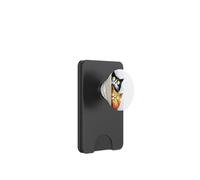 Lindos Gatos Curiosos Mirando Divertidos Ojos Anchos Gatitos PopSockets PopWallet para MagSafe