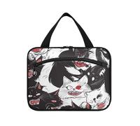 Lindos gatos Manx - Bolsas de cosméticos colgantes para mujer, de viaje, con gancho, esencial de diseñador para artículos esenciales para mujeres, estuche de hotel para guardar maquillaje, L